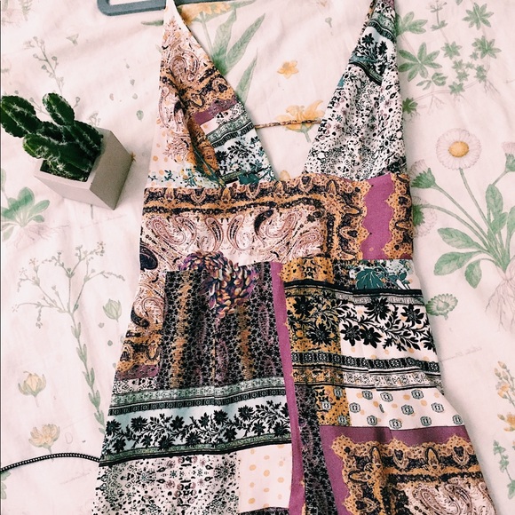 Free People Patchwork Jumpsuit 🌹 - Picture 2 of 6